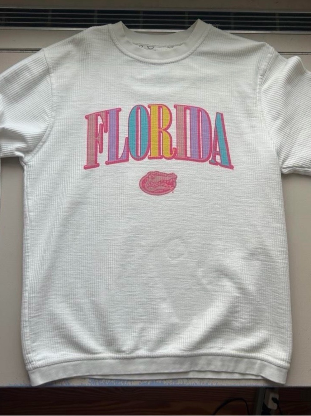 White Florida Graphic long sleeve
